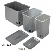 Sinks víko koše 16 l 